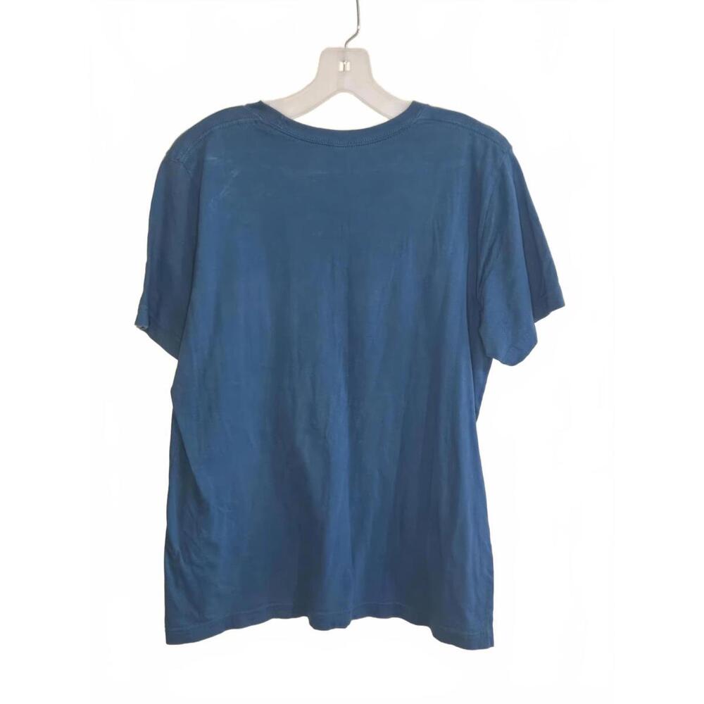 Bella+Canvas Blue 'Surviving Motherhood' Graphic T-Shirt, Size Large - Picture 3 of 3